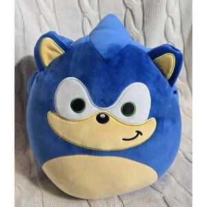 Squishmallows Sonic The Hedgehog Plush Blue SEGA Toys Plush Stuffed Animal Clean